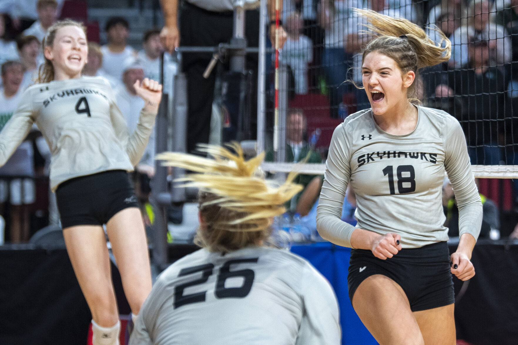 Class A state volleyball: Papillion-LaVista vs Papio LV South